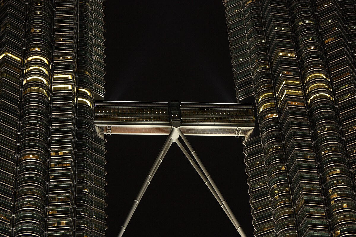 The Petronas Towers Skybridge Kuala Lumpur GFE