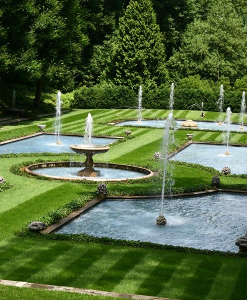 Elite travel escorts love visiting formal gardens