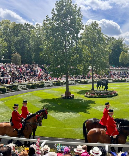 Royal Ascot : major elite events in London's social calendar. 