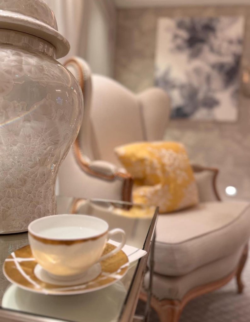 Luxury sitting area - Confidentiality as a cornerstone of our elite escort service