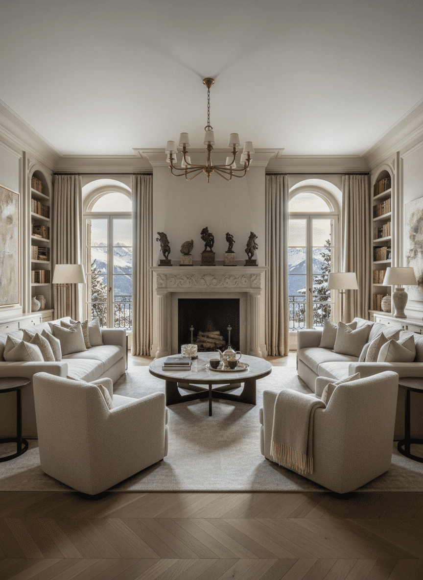 Elegant chalet architectural features: Authentic Swiss culture and traditions