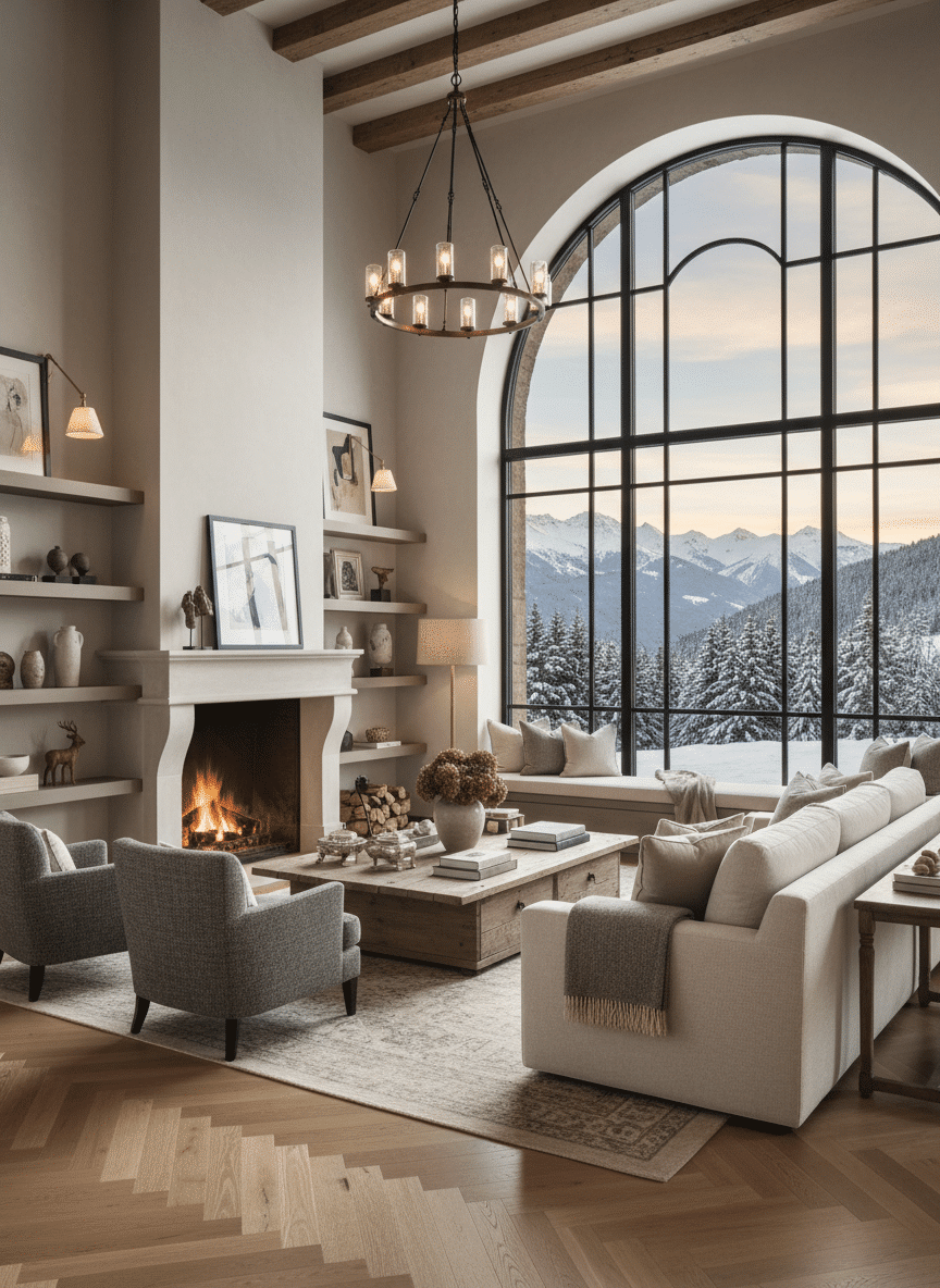Luxurious chalet interiors: Ski season travel companions to escort you on vacation